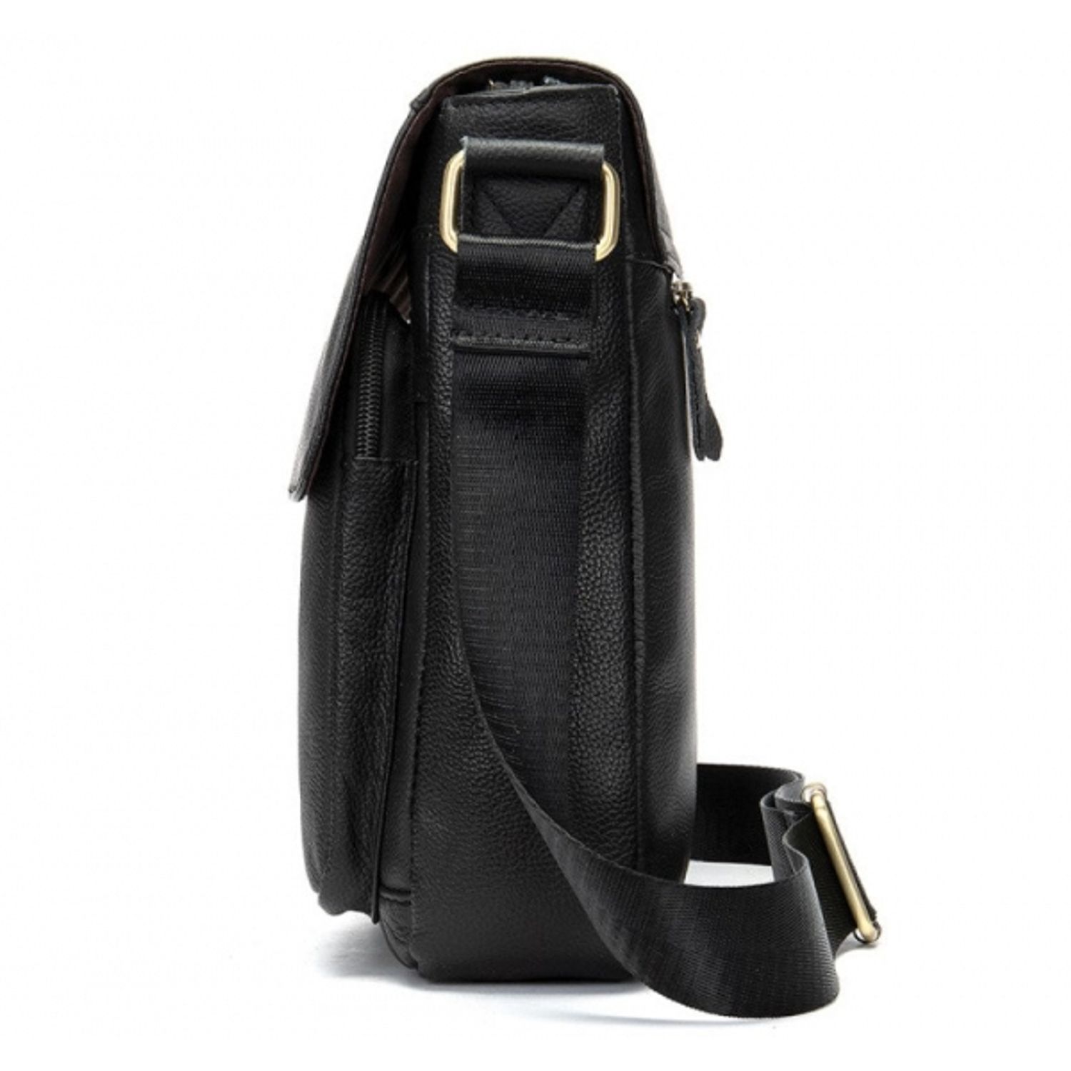 Geanta barbati, Adonis GT1545, piele naturala, model negru fotografia produsului View 2 L