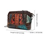 Geanta dama, Monika GT1530, piele naturala, multicolor fotografia produsului View 3 S