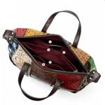 Geanta dama, Nya GT1526, piele naturala, model multicolor fotografia produsului View 3 S