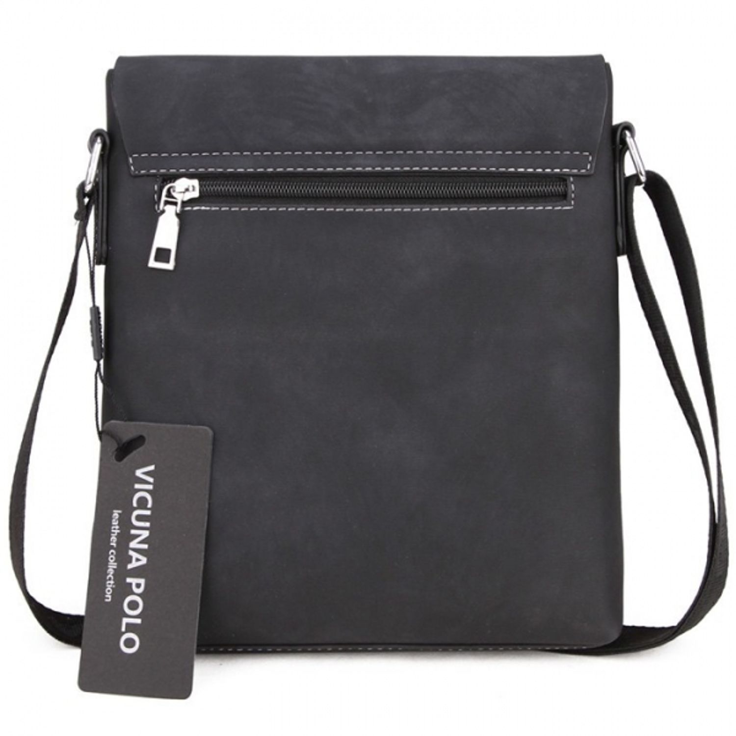 Geanta de umar pentru barbati Vicuna Polo GT44, model negru fotografia produsului View 2 L
