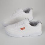 Pantofi sport dama AD21, model alb, AD21-38 fotografia produsului View 3 S