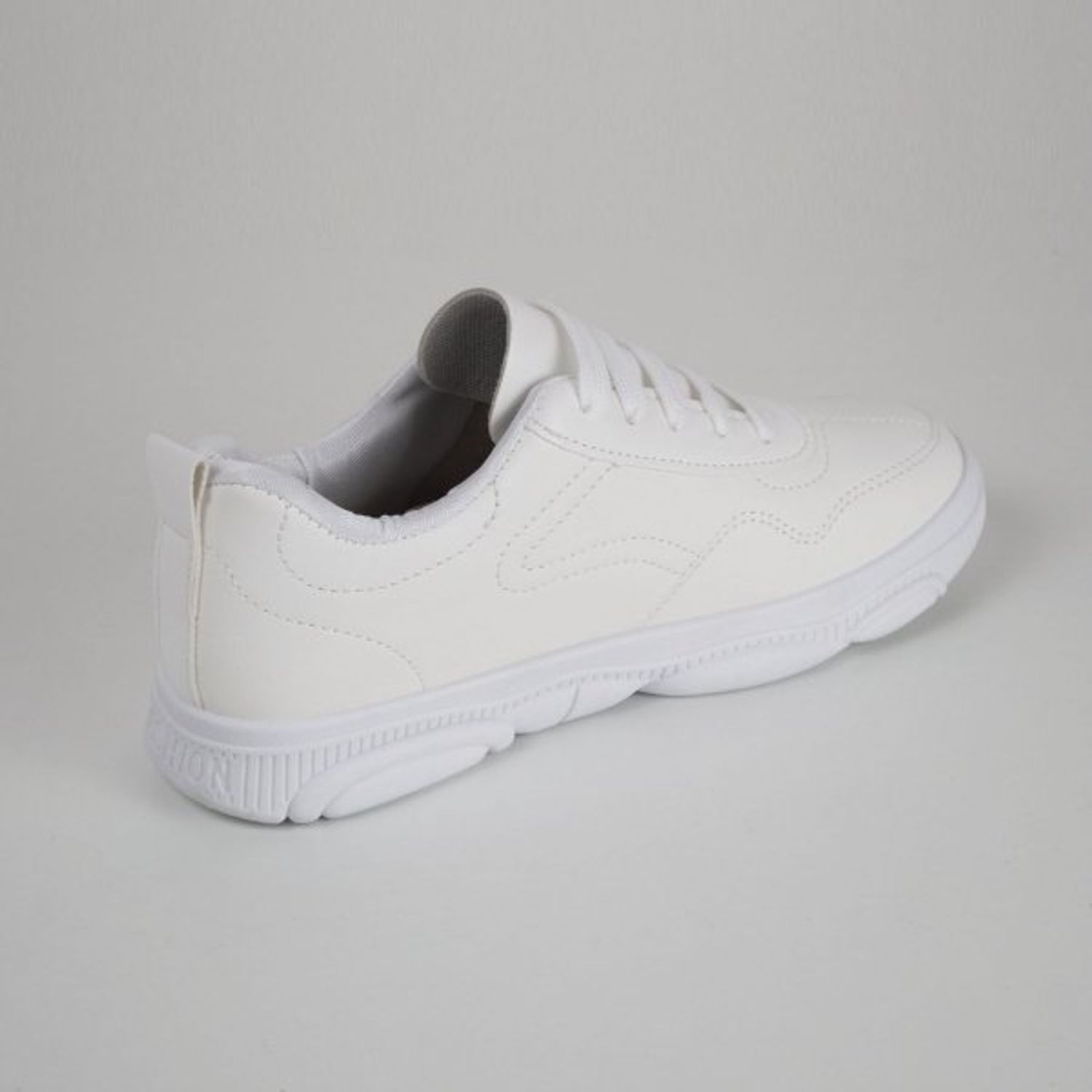 Pantofi sport dama AD21, model alb, AD21-38 fotografia produsului View 5 L