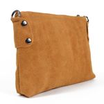 Geanta dama Tianna GT1573, piele intoarsa, cognac fotografia produsului View 5 S