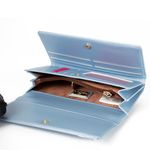 Portofel dama PFY Ada PT410, albastru fotografia produsului View 3 S