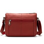 Geanta dama Amina GT1540, piele naturala, rosu fotografia produsului View 3 S