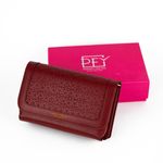 Portofel dama PFY Elize PT422, bordo fotografia produsului View 2 S