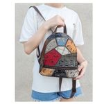 Rucsac dama Dalie GT1534, piele naturala, multicolor fotografia produsului View 6 S