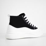 Pantofi sport dama AD20, model alb - negru, AD20-36 fotografia produsului View 2 S