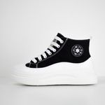 Pantofi sport dama AD20, model alb - negru, AD20-36 fotografia produsului View 3 S