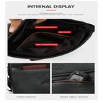 Geanta de umar pentru barbati Vicuna Polo GT93, model maro fotografia produsului View 5 S