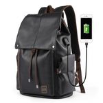 Rucsac pentru barbati Jason GT1479, port USB, negru fotografia produsului