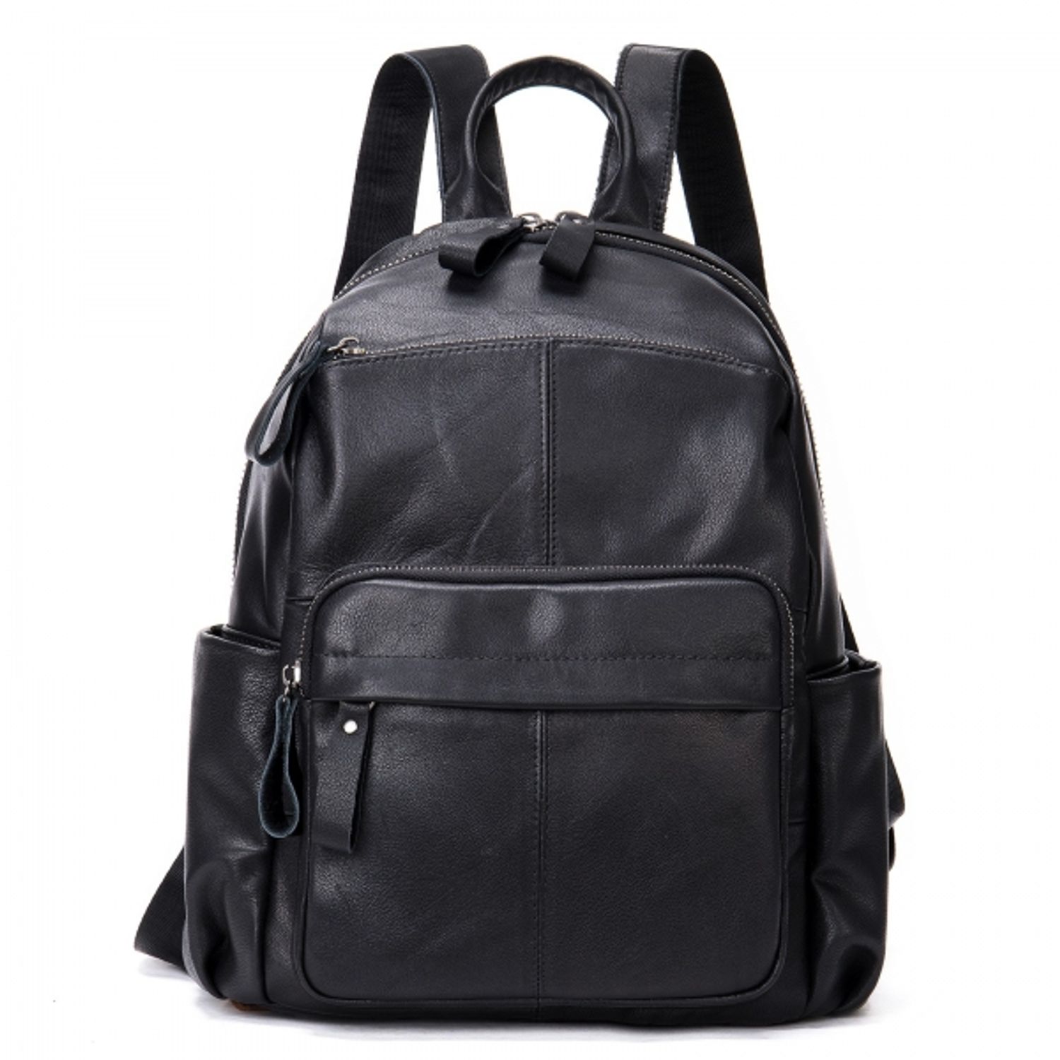 Rucsac dama, Maliyah GT1518, piele naturala, model negru fotografia produsului