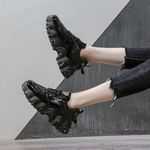 Pantofi sport dama AD60, model negru, AD60-37 fotografia produsului View 4 S