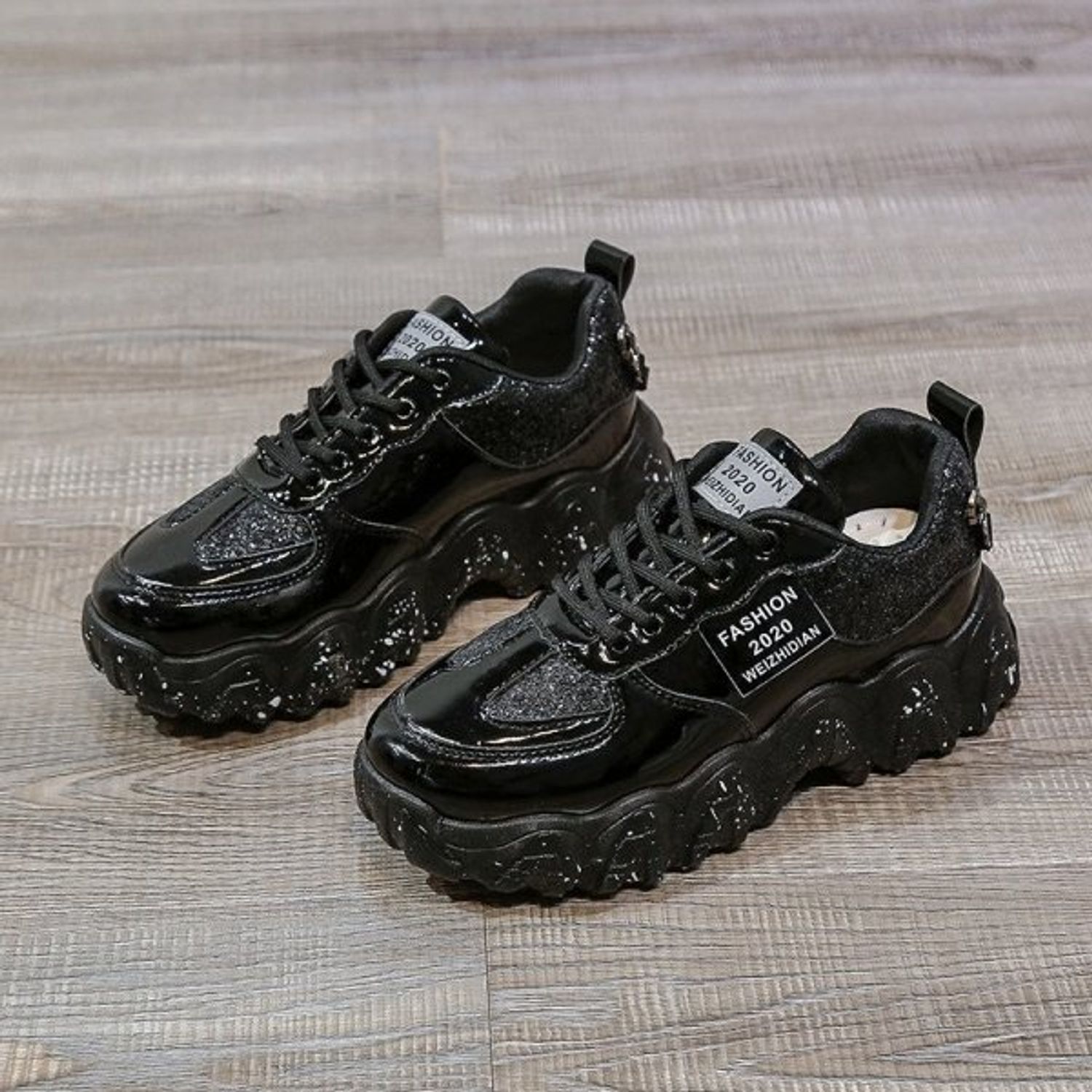 Pantofi sport dama AD60, model negru, AD60-37 fotografia produsului View 6 L
