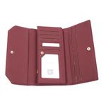 Portofel de dama, Perfect For You PT321, wine red fotografia produsului View 2 S