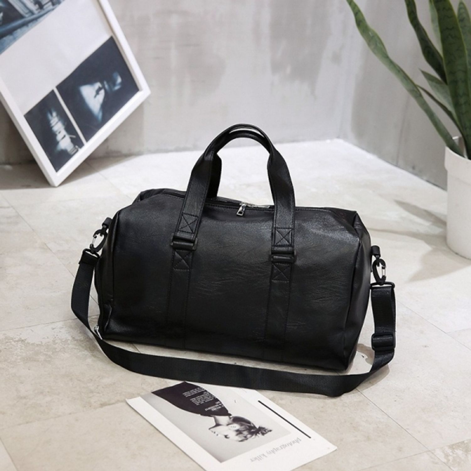 Geanta voiaj, Liam GT1350, negru fotografia produsului View 2 L