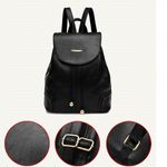 Rucsac pentru dama, model GT124, negru fotografia produsului View 4 S