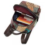 Rucsac dama, Kelly GT1533, piele naturala, model multicolor fotografia produsului View 3 S