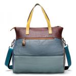 Geanta dama, Brinley GT1524, piele naturala, model multicolor fotografia produsului View 3 S