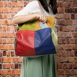 Geanta dama, Brinley GT1524, piele naturala, model multicolor fotografia produsului View 4 S