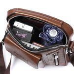 Geanta barbati, Mark GT1005, model maro inchis fotografia produsului View 4 S