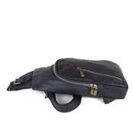 Geanta barbati Sam GT1128, piele naturala, albastru inchis fotografia produsului View 5 S