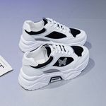 Pantofi sport dama AD40, model alb/negru, AD40-36 fotografia produsului View 3 S