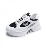 Pantofi sport dama AD40, model alb/negru, AD40-36 fotografia produsului