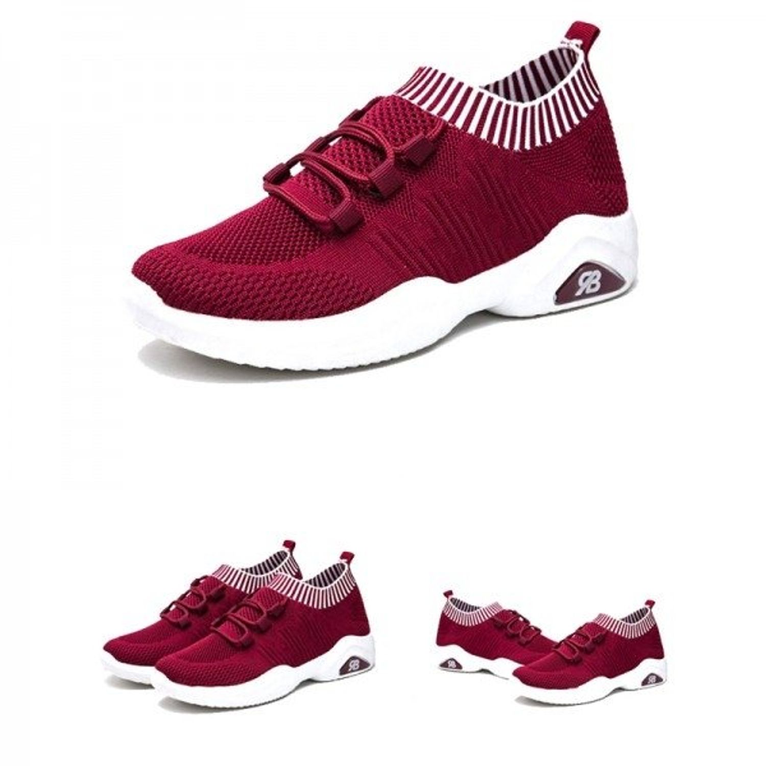 Pantofi sport dama AD23, model bordo, AD23-35 fotografia produsului View 2 L