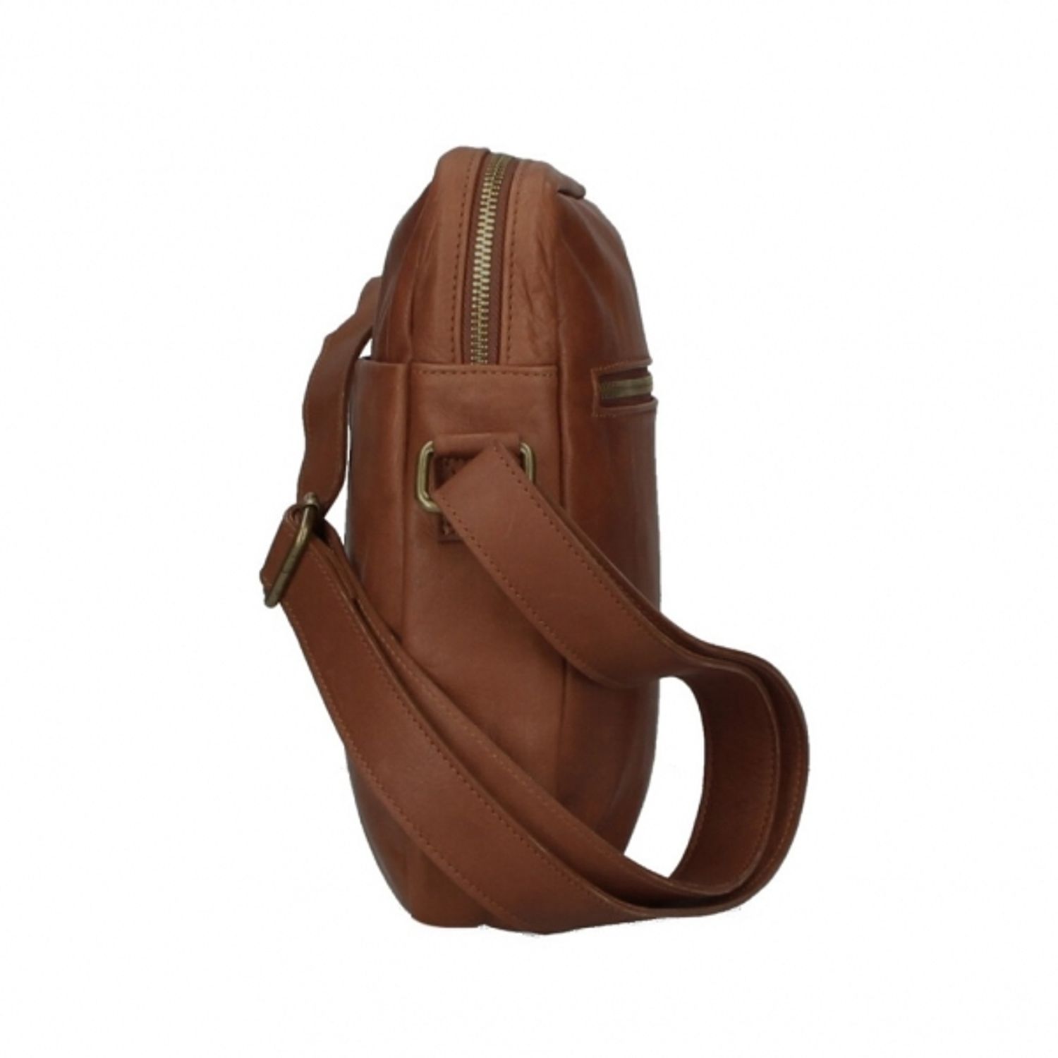 Geanta barbati Beato GT734, piele naturala, model maro fotografia produsului View 2 L
