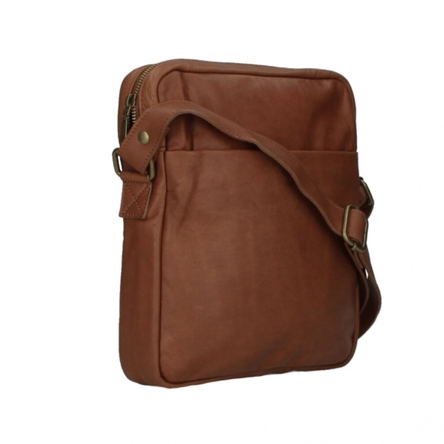 Geanta barbati Beato GT734, piele naturala, model maro fotografia produsului View 4 L