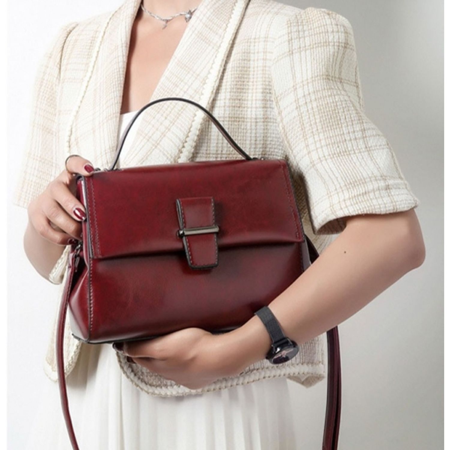 Geanta dama GT1620 Victoria, bordo fotografia produsului View 2 L