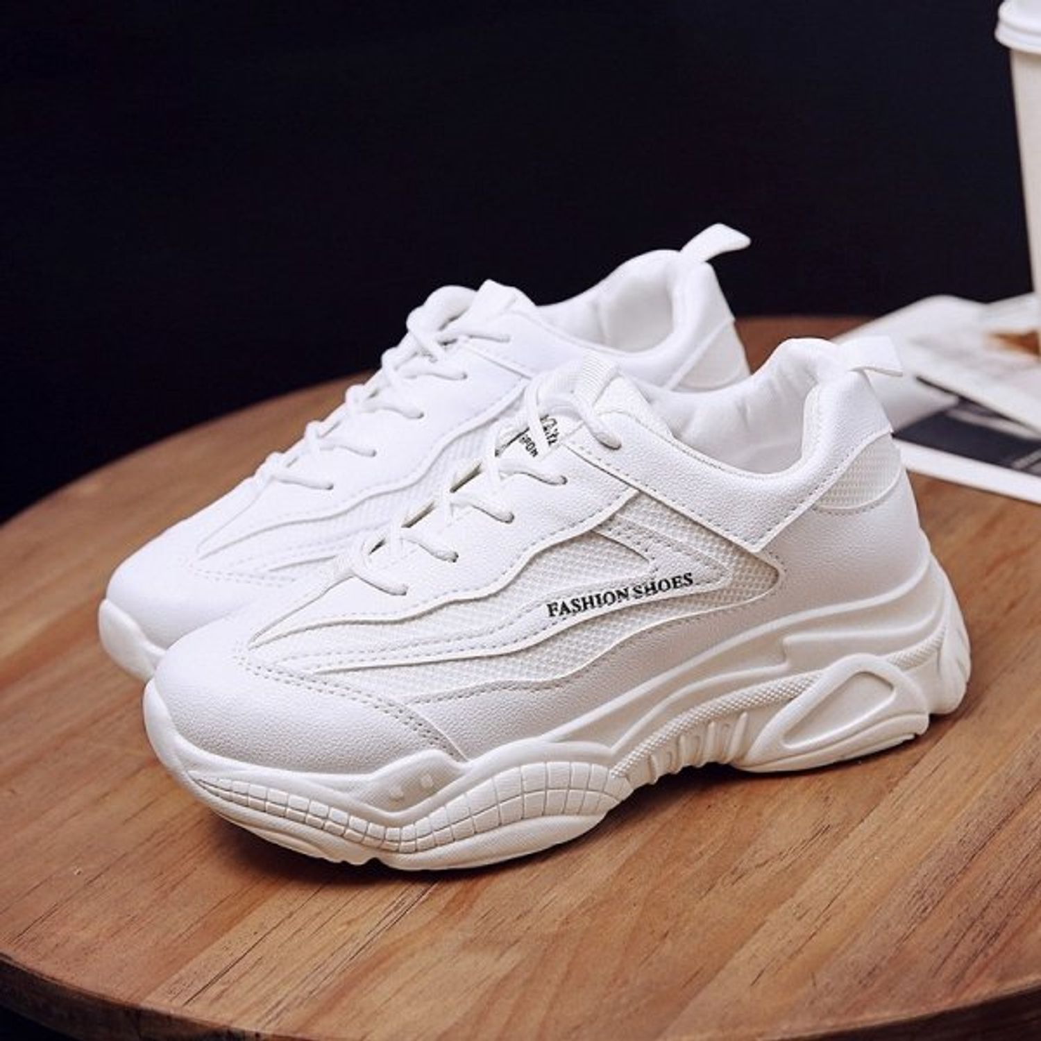 Pantofi sport dama AD59, model alb, AD59-37 fotografia produsului View 3 L
