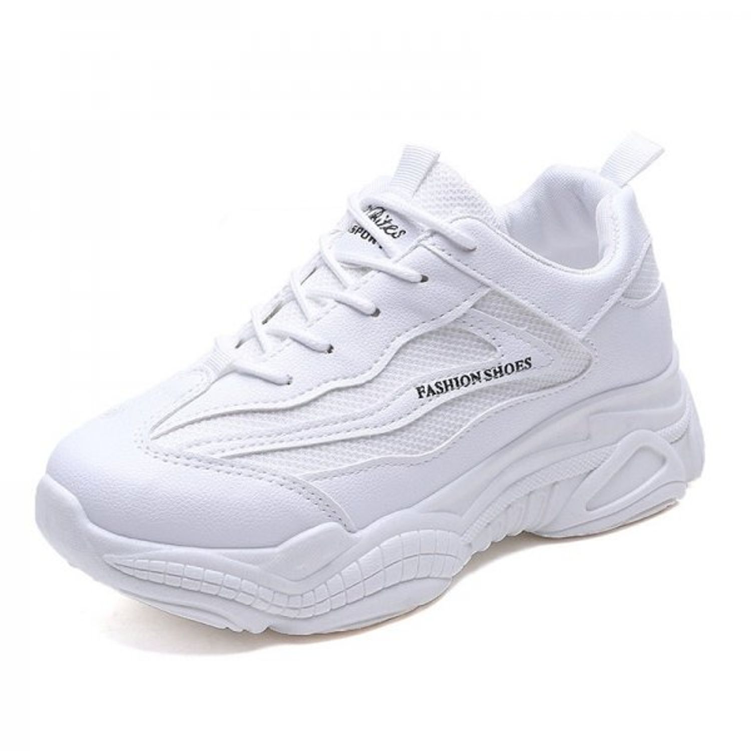 Pantofi sport dama AD59, model alb, AD59-37 fotografia produsului