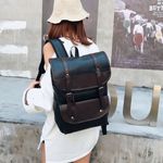 Rucsac dama, Carmina GT1385, negru, multifunctional, laptop, calatorii fotografia produsului View 2 S