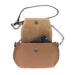 Geanta dama, Atena GT1552, piele naturala, Cognac fotografia produsului View 4 S