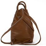 Rucsac dama Zaiyda GT1148, piele naturala, maro cognac fotografia produsului View 5 S