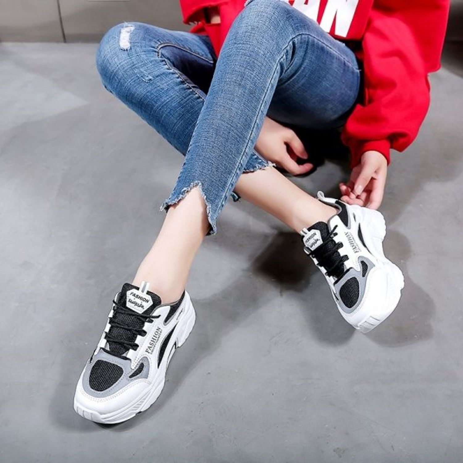 Pantofi sport dama AD31, model negru, AD31-35 fotografia produsului View 6 L