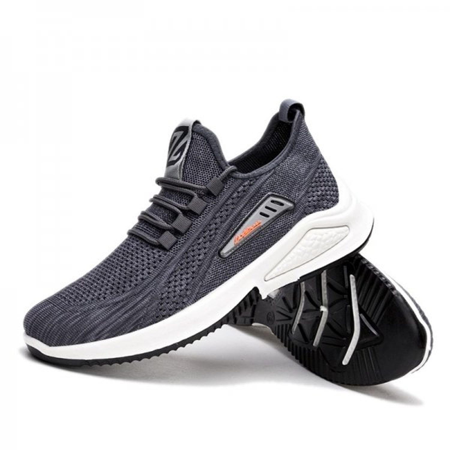 Pantofi sport barbati AD64, model gri, AD64-43 fotografia produsului View 4 L