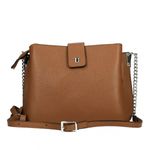 Geanta dama Alisia GT1570, piele naturala, cognac fotografia produsului View 3 S