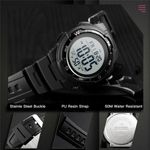 Ceas Barbatesc SKMEI CS904, curea silicon, digital watch, rezistent 3ATM fotografia produsului View 3 S