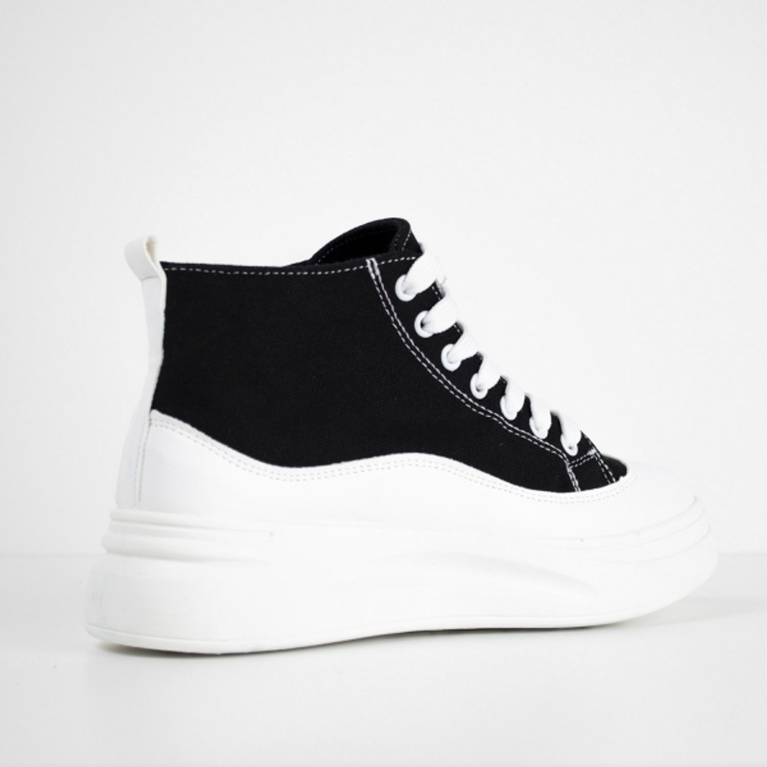 Pantofi sport dama AD20, model alb - negru, AD20-35 fotografia produsului View 2 L