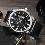 Ceas barbatesc CURREN CS859, Casual, Curea piele, Rezistent la apa fotografia produsului View 2 S