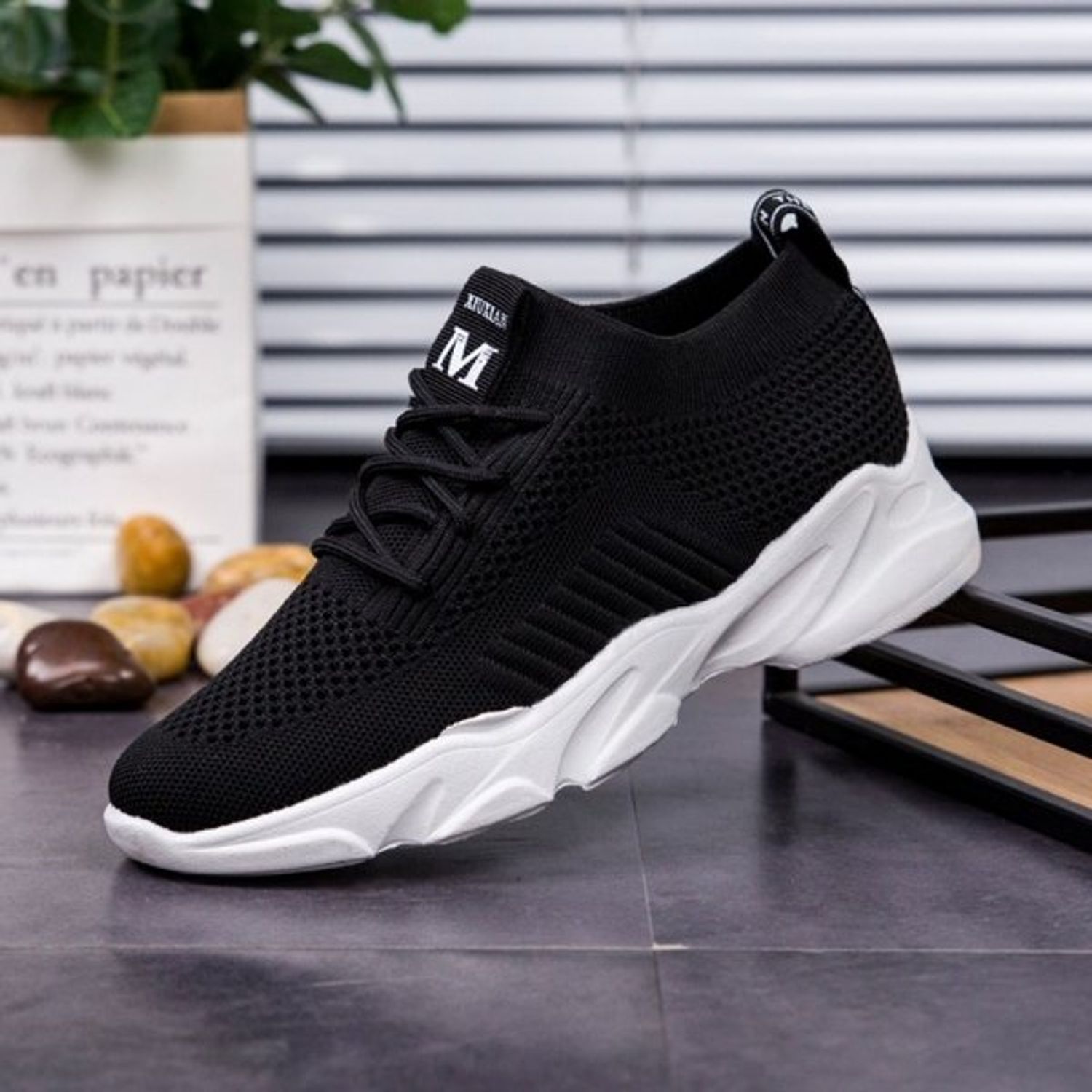 Pantofi sport dama AD08, model negru, AD08-37 fotografia produsului View 3 L