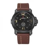 Ceas barbatesc Naviforce, CS1217, curea piele, model maro fotografia produsului
