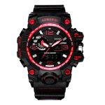 Ceas Barbatesc KEMANQI CS1011, curea silicon, digital watch fotografia produsului