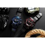 Ceas Barbatesc KEMANQI CS1011, curea silicon, digital watch fotografia produsului View 3 S
