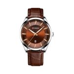 Ceas barbatesc Curren CS1224, curea piele, model maro fotografia produsului