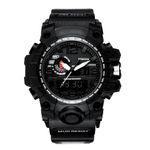 Ceas Barbatesc KEMANQI CS1002, curea silicon, digital watch fotografia produsului