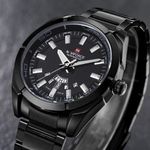 Ceas barbatesc Naviforce, CS1219, otel inoxidabil, model negru fotografia produsului View 4 S